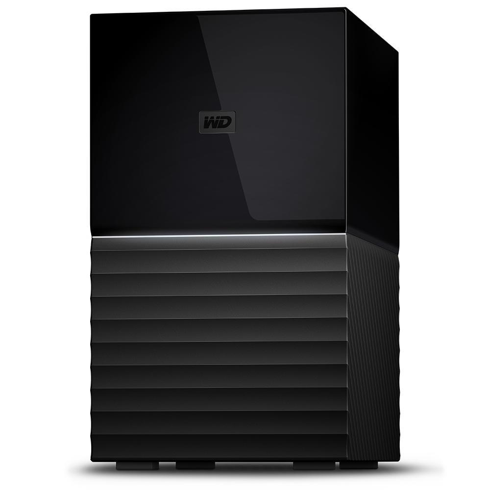 Kietasis diskas Array 3,5 20 TB Western Digital My Book Duo 20 TB stalinis juodas diskų masyvas