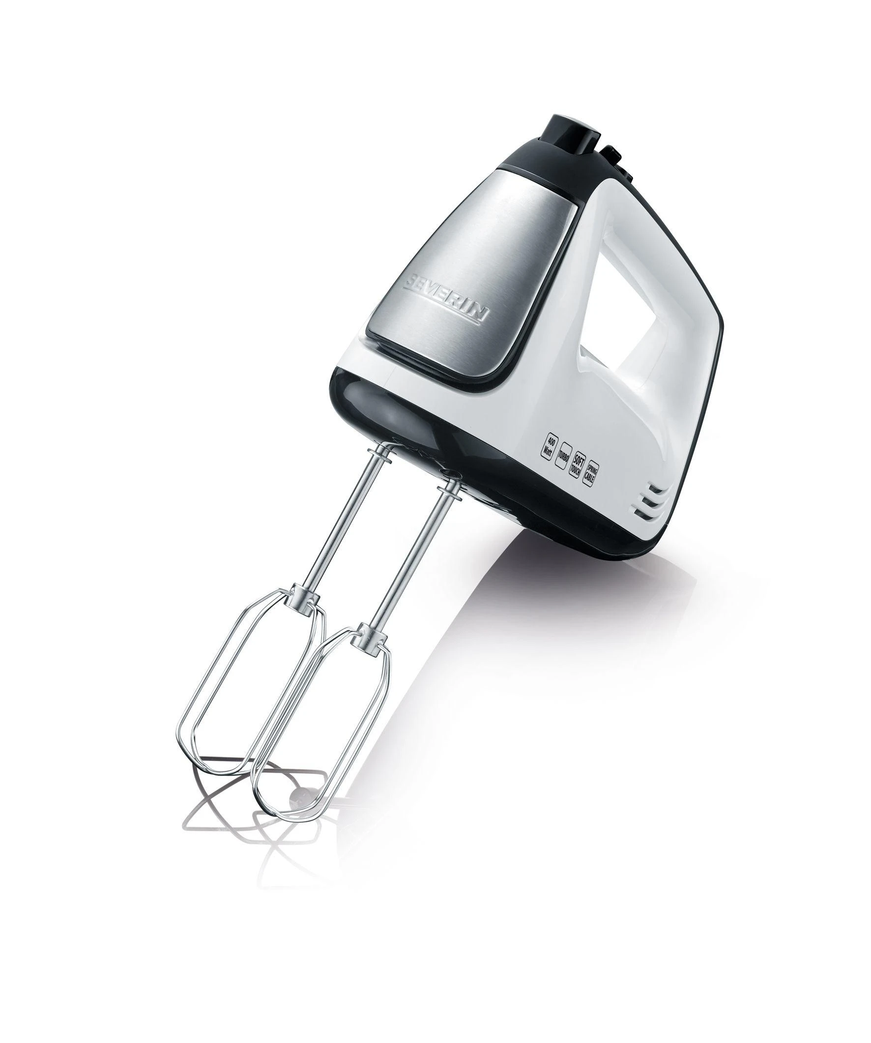 Plakiklis Severin HM 3830 mixer Hand mixer 400 W Baltas