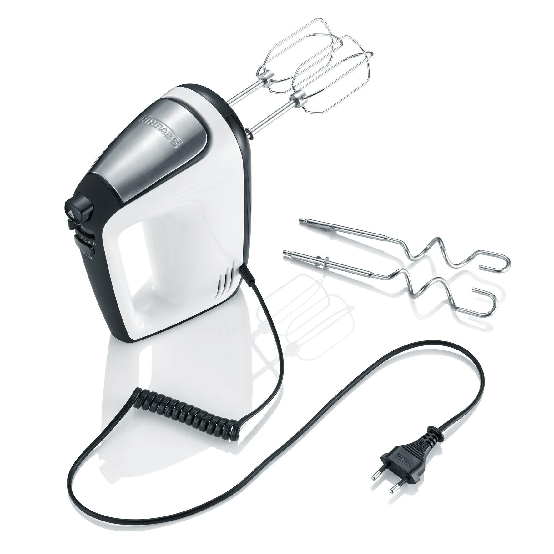 Plakiklis Severin HM 3830 mixer Hand mixer 400 W Baltas