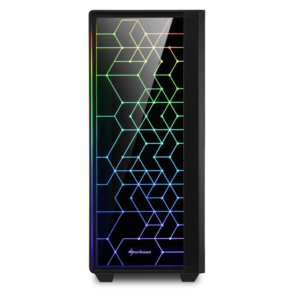 Korpusas GEH Sharkoon RGB LIT 100