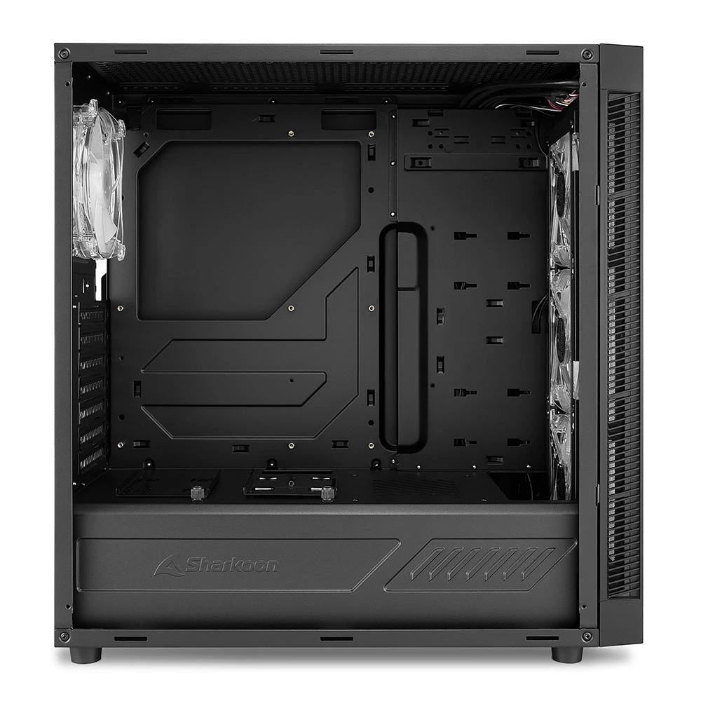 Sharkoon TG6M RGB ATX 1xGlas Juodas