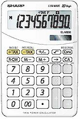 Sharp EL-M332 skaičiuotuvas Desktopas Finansų skaičiuotuvas Balta