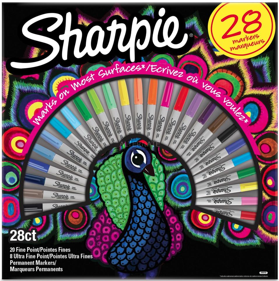 Stanley Markerių rinkinys Sharpie Fine Peacock 28 vnt. – 2058158