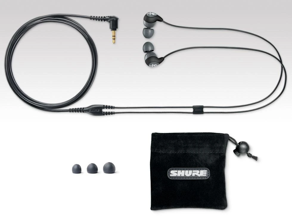 Ausinės Shure | Earphones | SE112-GR | su laidu | į ausis įkišamos | Pilkas