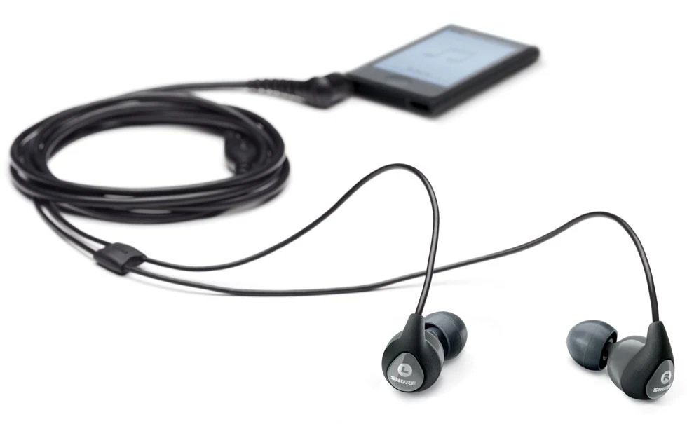 Ausinės Shure | Earphones | SE112-GR | su laidu | į ausis įkišamos | Pilkas