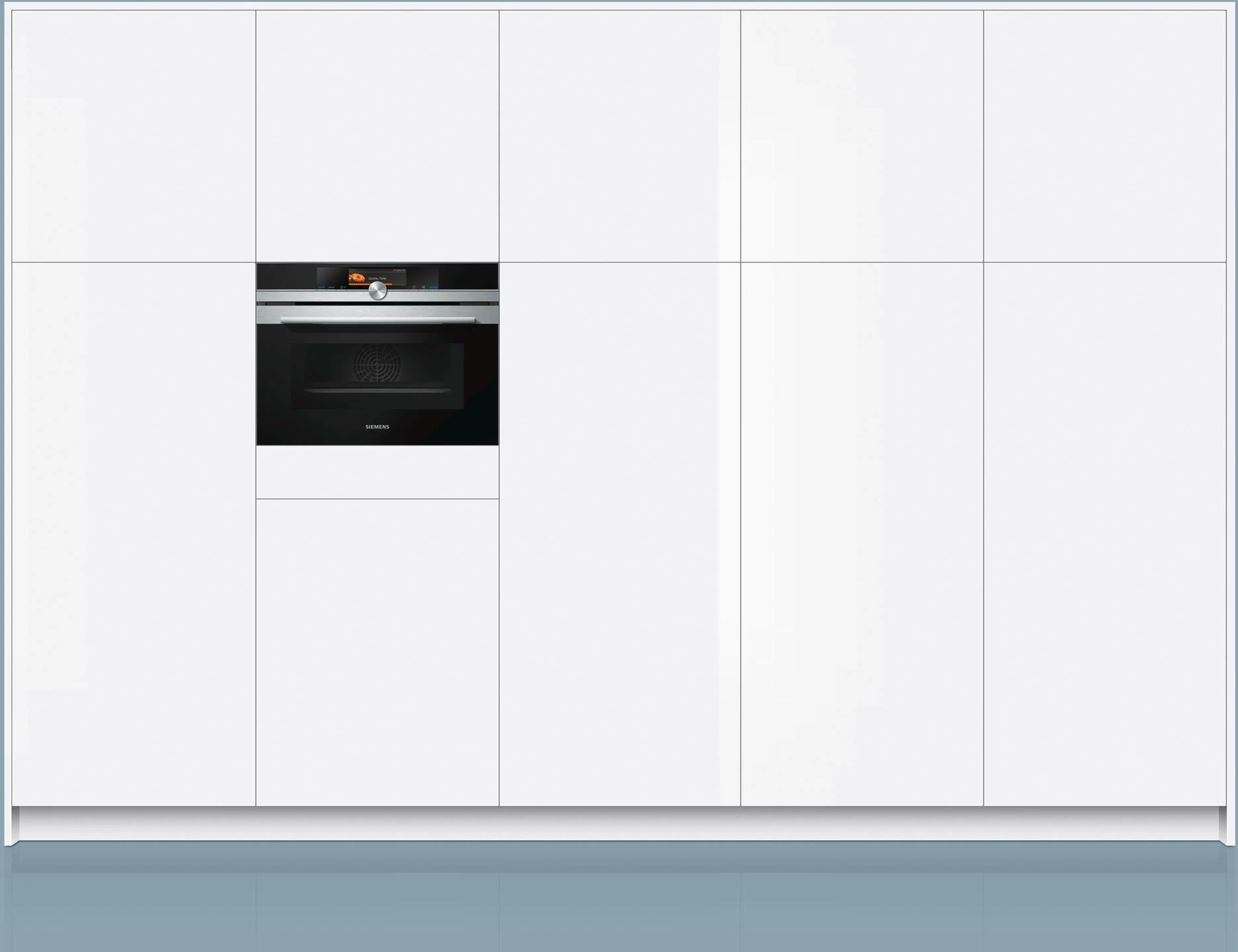 Mikrobangų krosnelė Orkaitė su mikrobangų funkcija SIEMENS CM678G4S1
