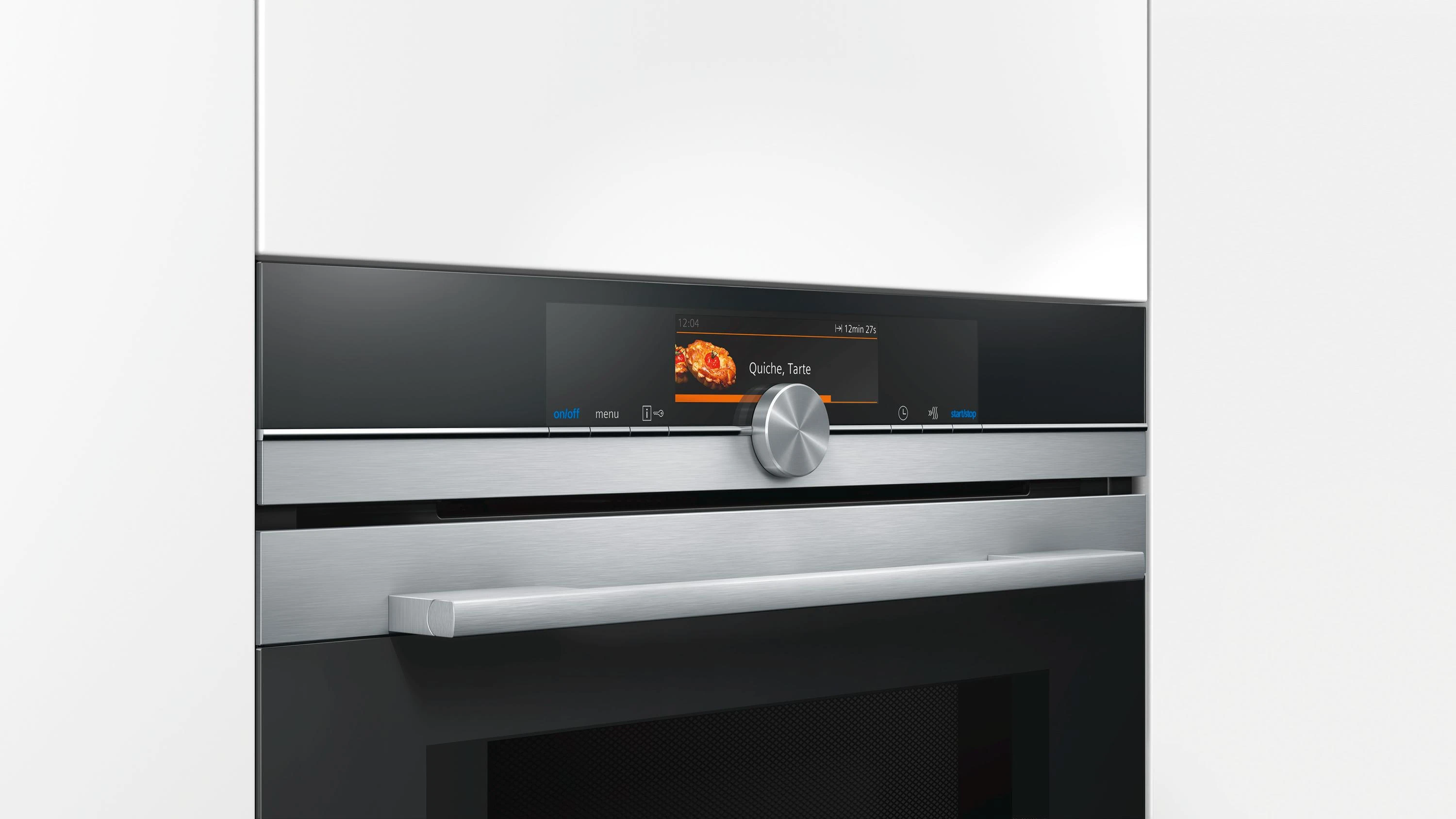 Mikrobangų krosnelė Orkaitė su mikrobangų funkcija SIEMENS CM678G4S1