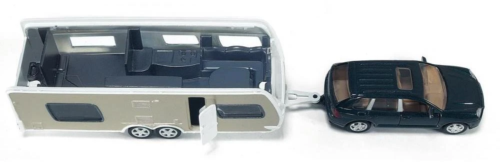 Siku Super - Automobilis su kempine priekaba S2542