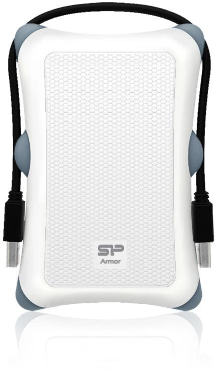 Kietasis diskas Silicon Power Armor A30 2TB 2.5", USB 3.1, Baltas