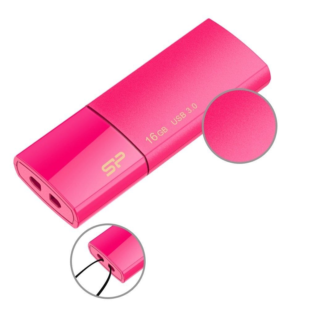 SILIKONIO MAITINIMO KOMPIUTERIS & COMMUNICAT SILICON POWER atmintis USB Blaze B05 16GB USB 3.2 Rožinė