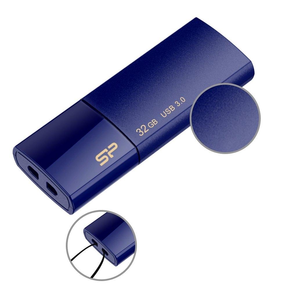 SILIKONIO MAITINIMO KOMPIUTERIS & COMMUNICAT SILICON POWER atmintis USB Blaze B05 32GB USB 3.2 Mėlyna