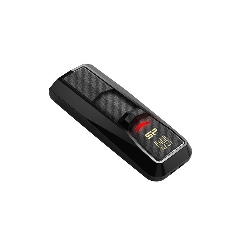 USB-Stick 256GB Silicon Power USB3.0 B50 Juodas