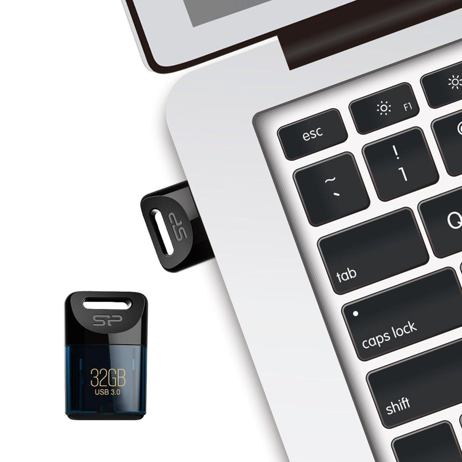 SILIKONIO MAITINIMO KOMPIUTERIS & COMMUNICAT SILICONPOW SP032GBUF3J06V1D Silicon Power atmintis USB Jewel J06 32GB USB 3.0 COB Mėlyna
