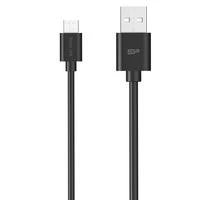 Silicon Power USB A iki Micro USB-B kabelis LK10AB Juodas