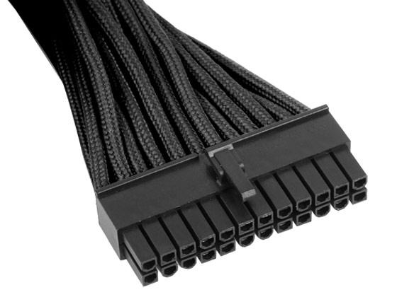 SilverStone 24 kontaktų ATX į 24 kontaktų ATX – 300 mm, juodas