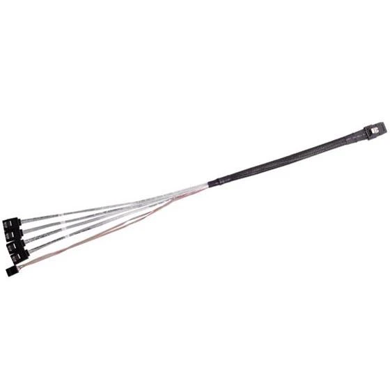 „SilverStone SST-CPS03 Mini-SAS“ į SATA kabelis, 50 cm