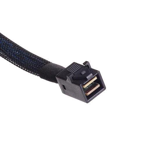 „SilverStone SST-CPS05 Mini-SAS“ į SATA 7 kontaktų kabelis – 50 cm