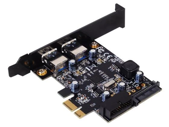 SilverStone BA504 SST-EC04-E PCIe plokštė, skirta 2 vidinėms/išorinėms USB 3.0 jungtims