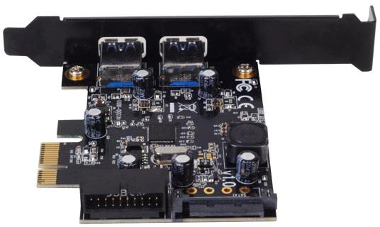 SilverStone BA504 SST-EC04-E PCIe plokštė, skirta 2 vidinėms/išorinėms USB 3.0 jungtims
