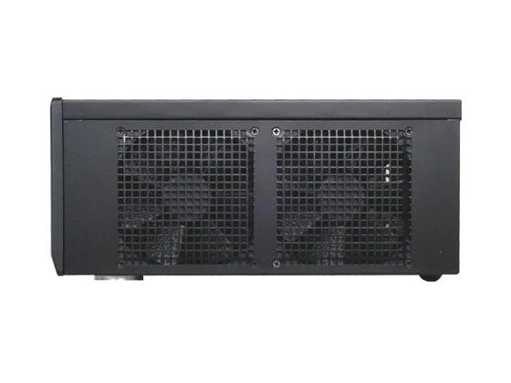 SilverStone Grandia 05 Kompiuterio važiuoklė USB 3.0 x 2, Mic x1, Spk x1, Juodas, Micro ATX, Maitinimo blokas Komplekte Ne
