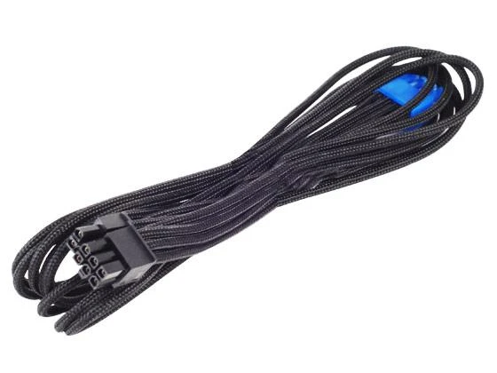 SilverStone PP06B-PCIE55 - PCI-E 8pin(6+2) - Male/Male - 0.55 m - Juodas
