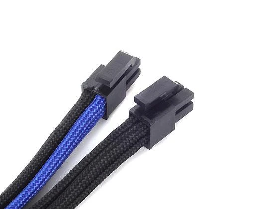 SilverStone ATX/EPS 8 kontaktų - ATX/EPS 8 kontaktų, 0,3 m, Mėlyna (SST-PP07-EPS8BA)