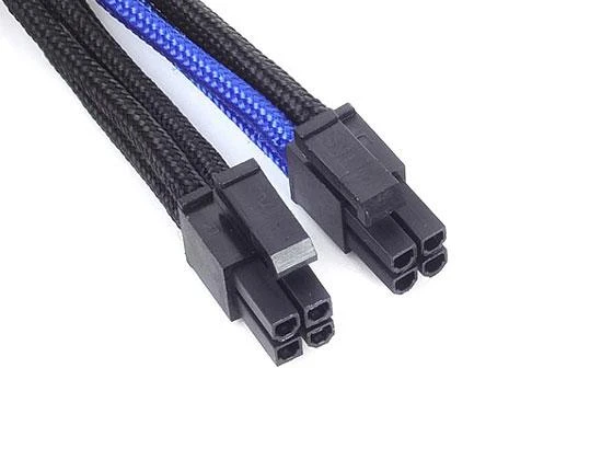 SilverStone ATX/EPS 8 kontaktų - ATX/EPS 8 kontaktų, 0,3 m, Mėlyna (SST-PP07-EPS8BA)