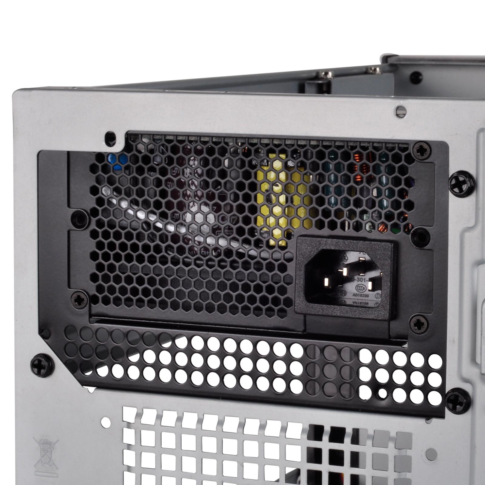 „SilverStone SST-PP08“ maitinimo šaltinio adapterio laikiklis, skirtas SFX į ATX – Juodas