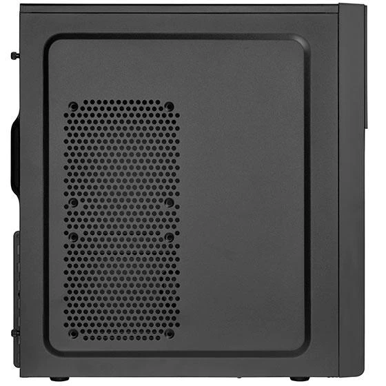 PC korpusas Silverstone Silent SST-PS13B Precision Midi Tower ATX,window, Juodas
