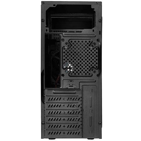 PC korpusas Silverstone Silent SST-PS13B Precision Midi Tower ATX,window, Juodas