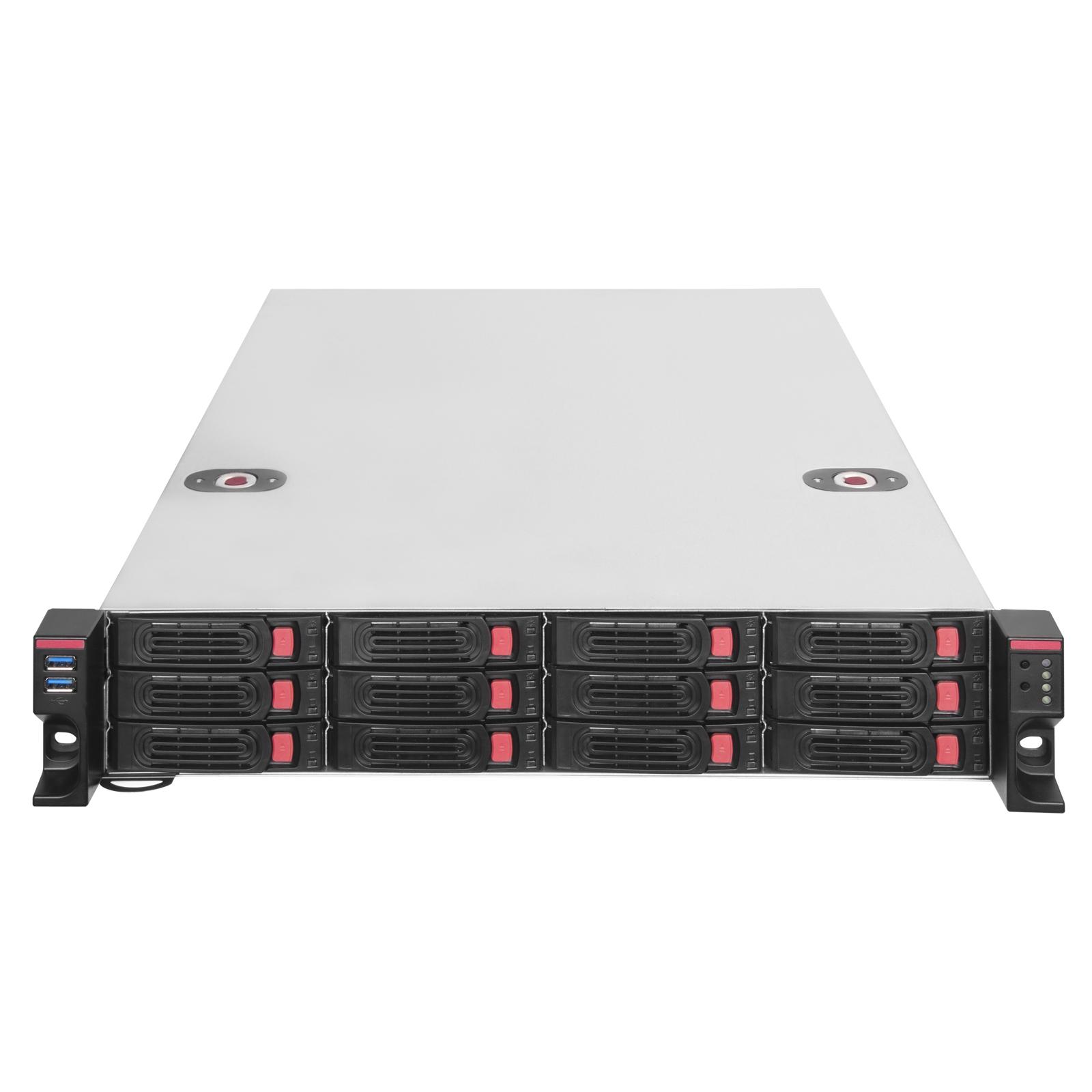 SilverStone RM22–312 Rackmount Serverio dėklas, 2U, E–ATX – juoda