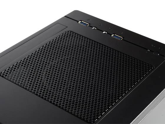 SilverStone Sugo 05 Kompiuterio važiuoklė USB 3.0 x2, Mic x1, Spk x1, juodas, SFF, Maitinimo šaltinis yra Ne