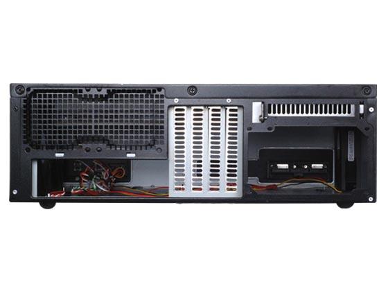 PC korpusas Silverstone SST-GD04B USB 3.0 Grandia HTPC Micro ATX, Juodas