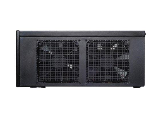 PC korpusas Silverstone SST-GD04B USB 3.0 Grandia HTPC Micro ATX, Juodas