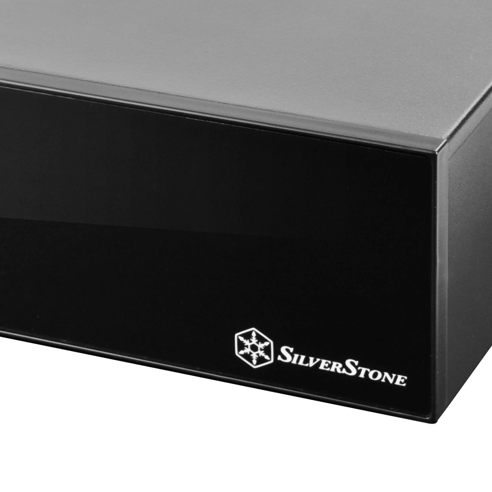 PC korpusas Silverstone Silent SST-ML09B Milo Slim HTPC Mini-ITX, juodas