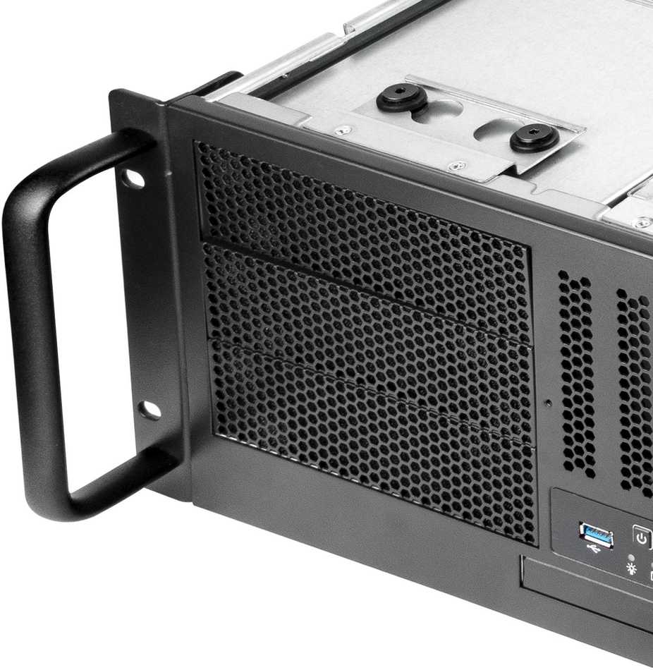 SilverStone SST-RM41-506 Rackmount Server - 4U - juodas