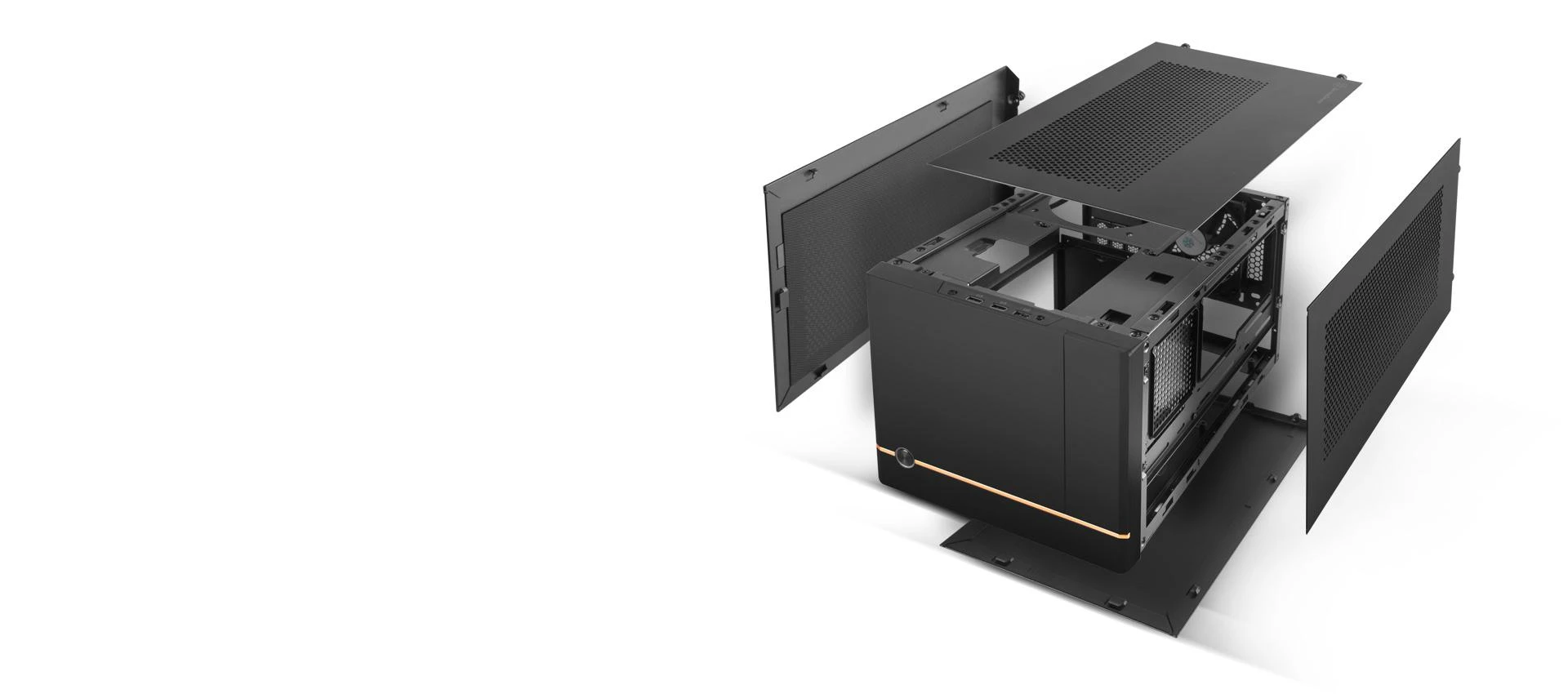 SilverStone SST–SG14B Sugo Mini–ITX dėklas – juoda