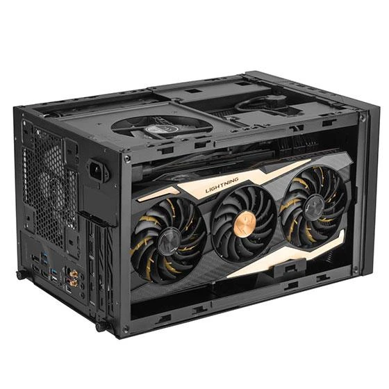 SilverStone SST–SG14B Sugo Mini–ITX dėklas – juoda