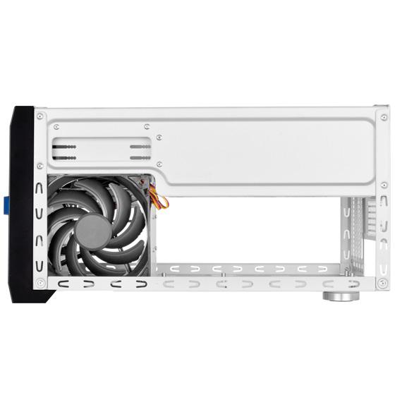 PC korpusas Silverstone Cube SST-SG12B Sugo Micro ATX, juodas