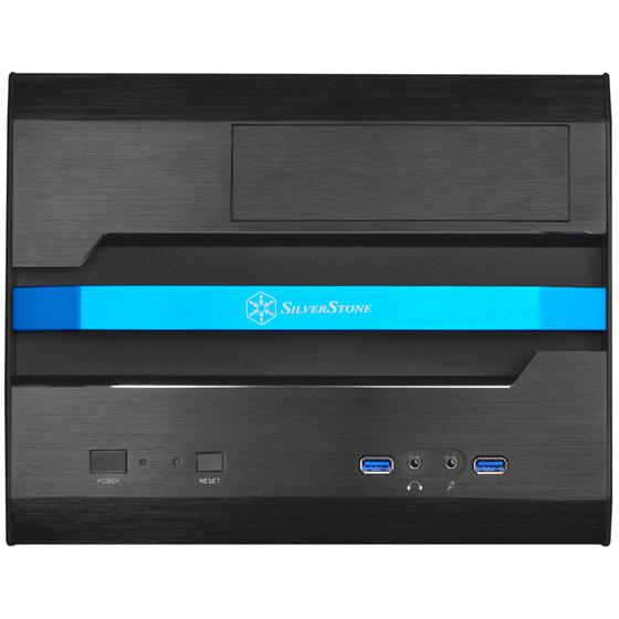 PC korpusas Silverstone Cube SST-SG12B Sugo Micro ATX, juodas