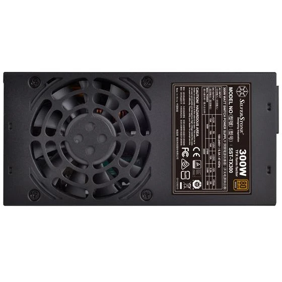 SilverStone SST-TX300, kompiuterio maitinimo šaltinis - juodas, 1x PCIe, 300 vatų