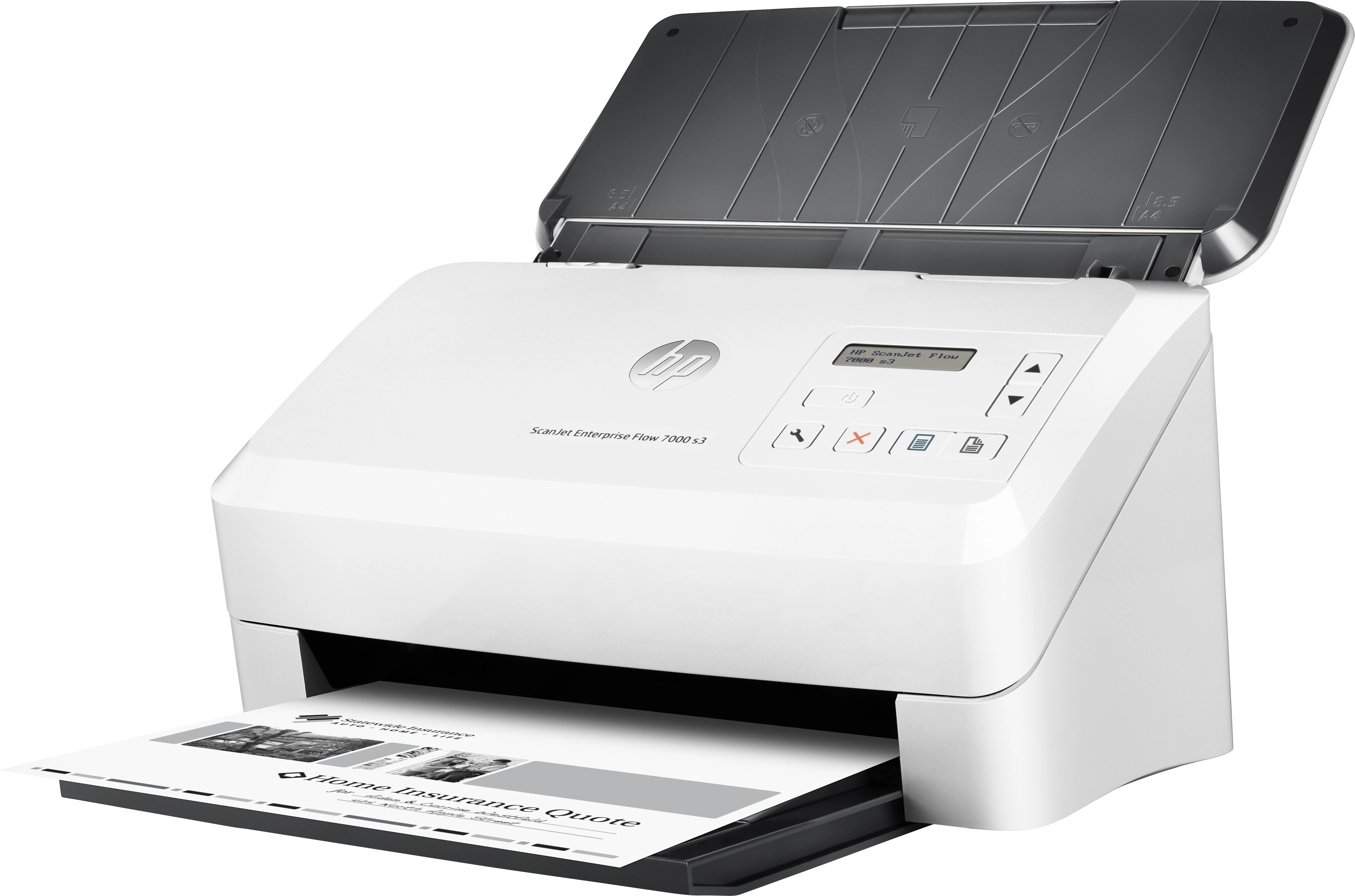 Skeneris Hewlett Packard (HP) SCANJET ENTERPRISE FLOW 7000 S3 - 75PPM SIMPLEX 150IPM DUPLEX