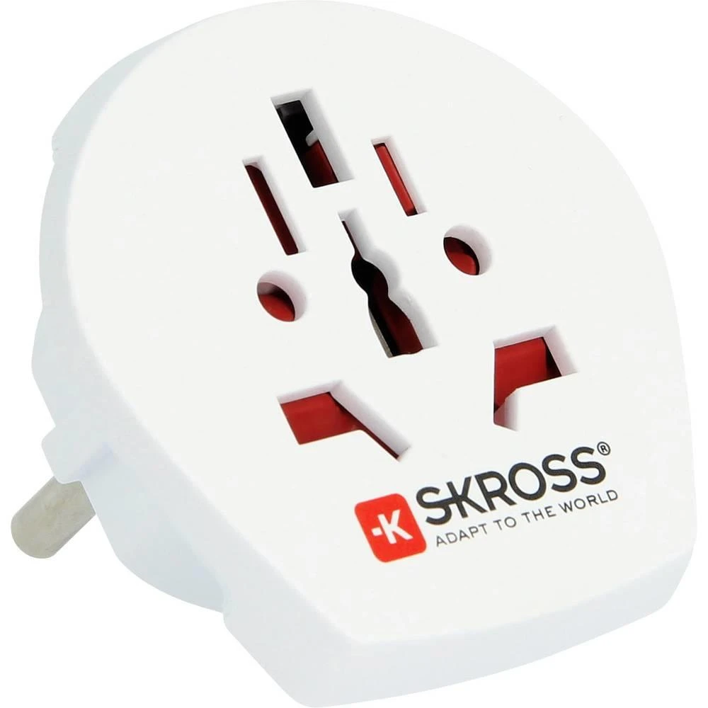 Segula „SKROSS Single Adapteris Europe“, kelioninis adapteris iš viso pasaulio į CEE 7/4-out