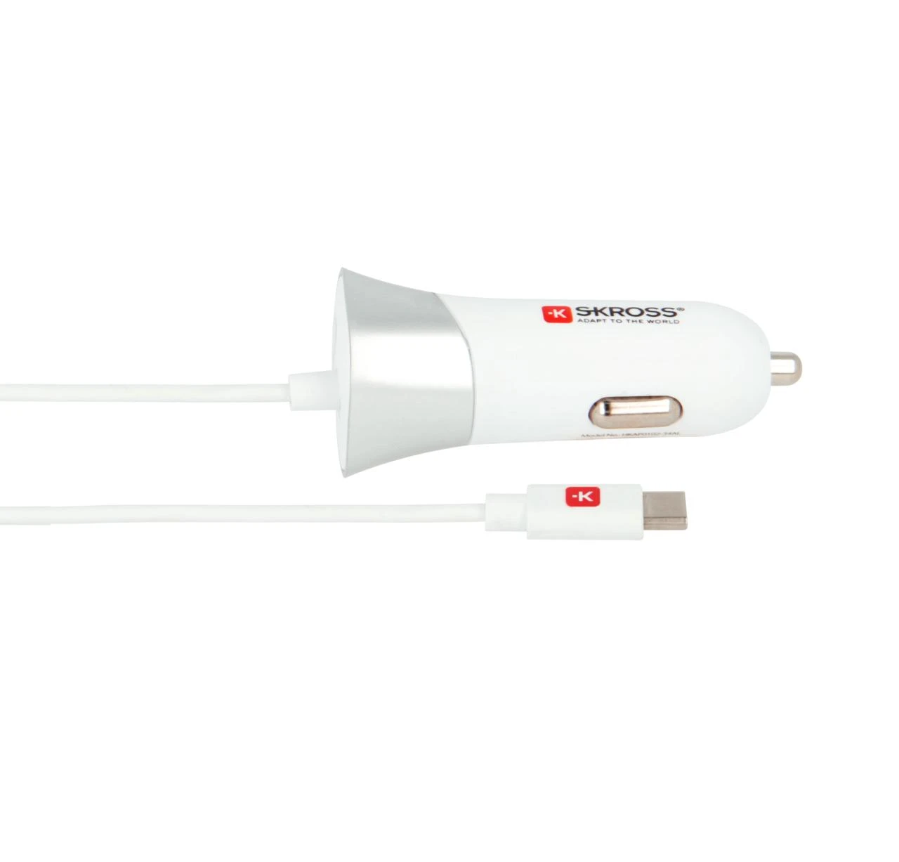 SKROSS DC29C USB automobilinis įkroviklis ir C tipo įkrovimo automobilinis adapteris