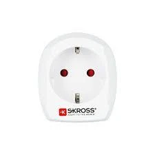 SKross kelioninis adapteris su priekiniu lizdu