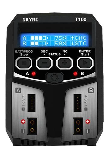 Įkroviklis SkyRC T100 2 x 50W