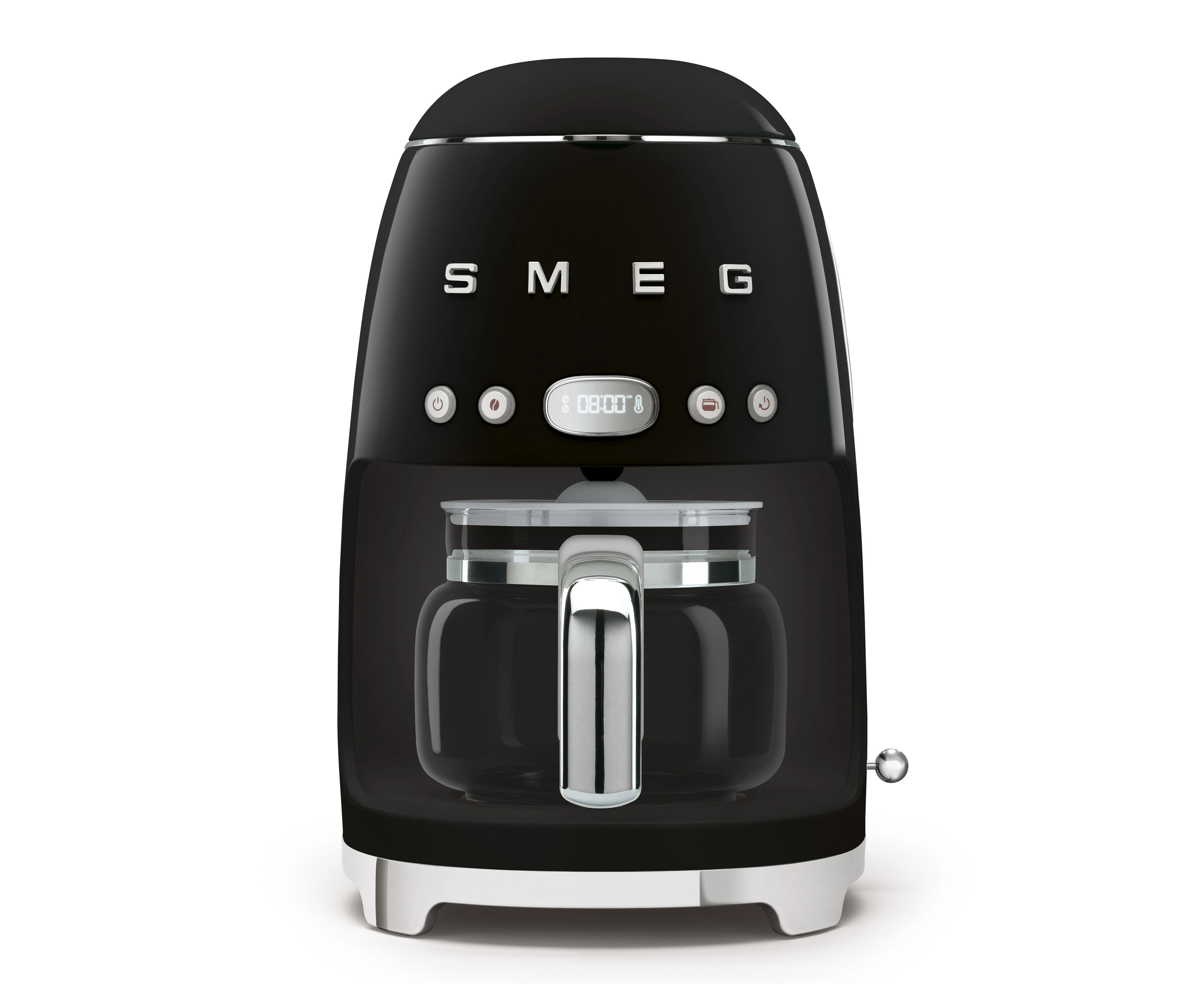 Lašelinis kavos aparatas SMEG DCF02BLEU, juodas