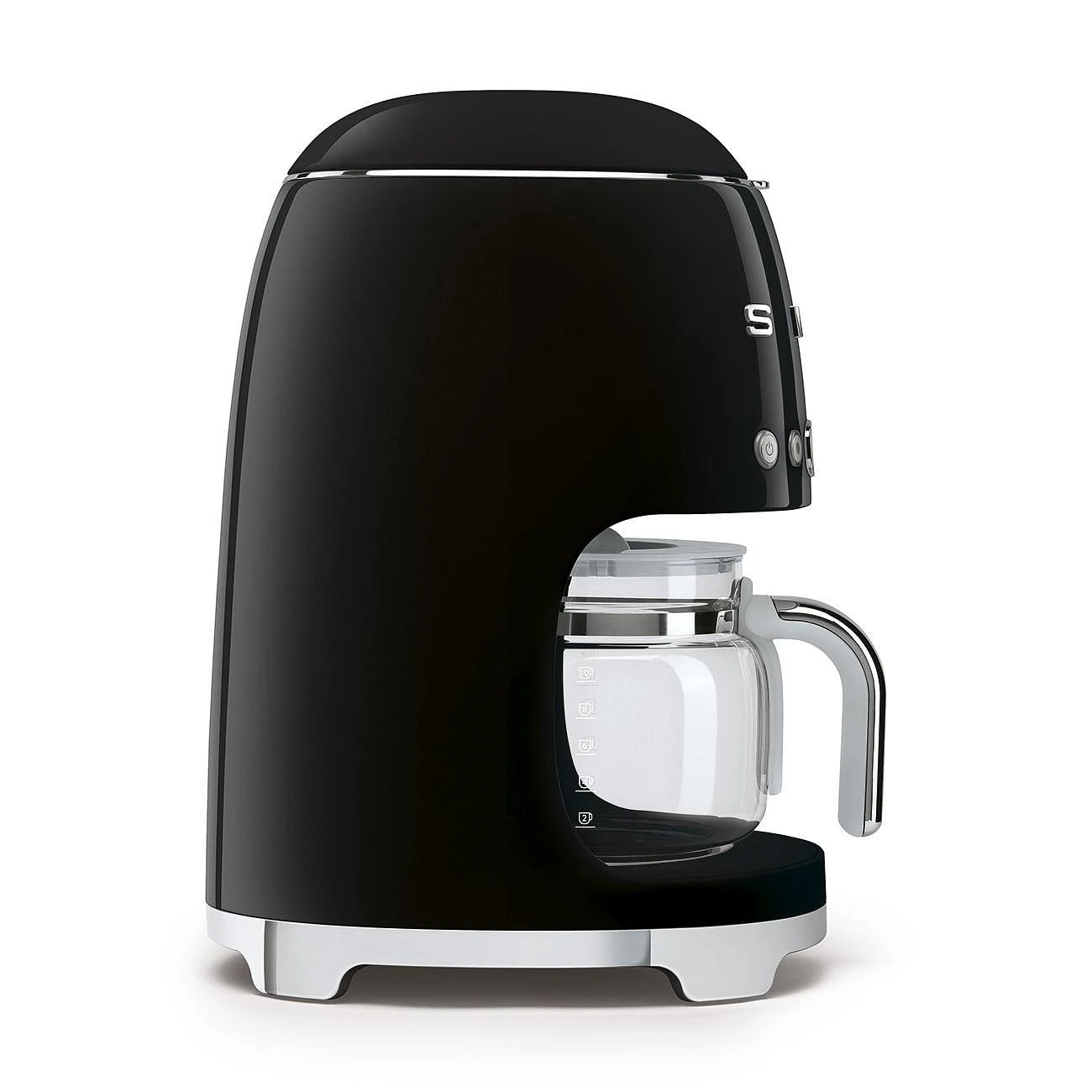 Lašelinis kavos aparatas SMEG DCF02BLEU, juodas