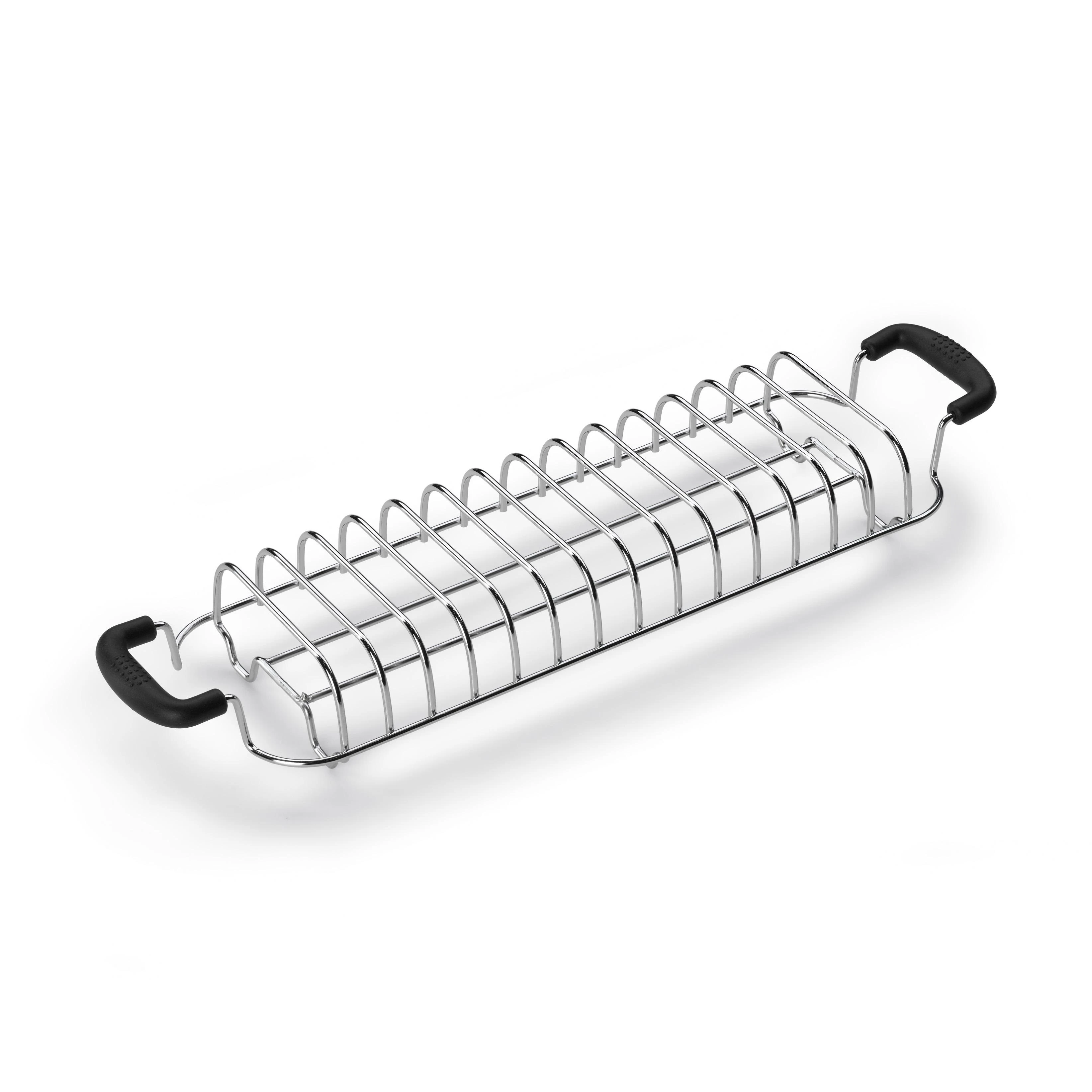 Virtuvės Prietaiso Priedas - SMEG TSBW02 Plieninė Grilis 388x103x51mm
