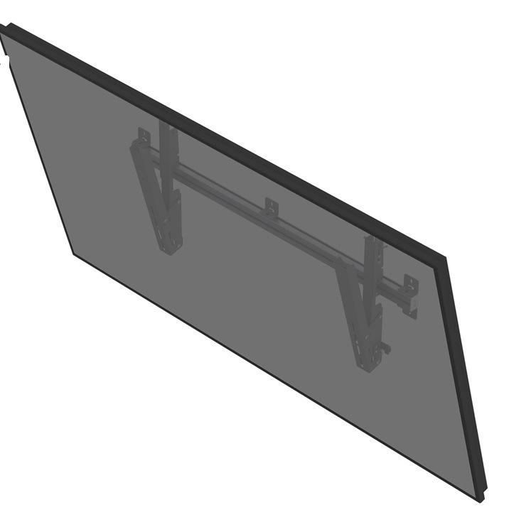 Laikiklis SMS Smart Media Solutions PW030004 - 200 kg - 116.8 cm (46") - 2.29 m (90") - Anthracite,Pilkas
